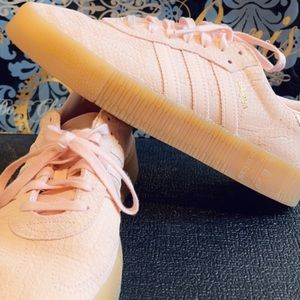 ADIDAS: Baby Pink Samba Adidas